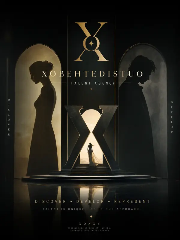 xobehtedistuO Talent Agency official poster: Discover, Develop, Represent